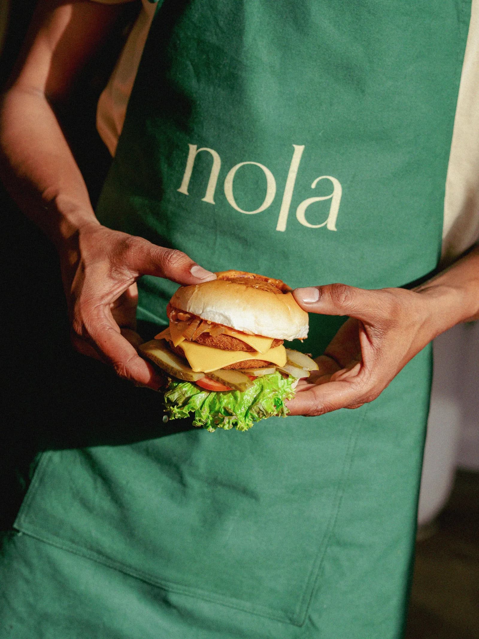 Old School Crispy Paneer Burger